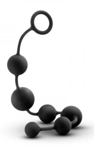 Anal Adventures Platinum - Silikon-Anal-Perlen - Groß