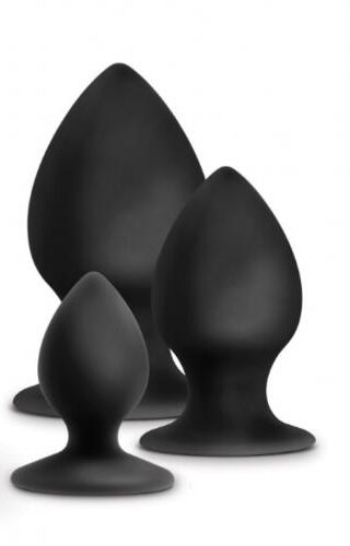 Anal Adventures Platinum - Anal Stout Plug Kit