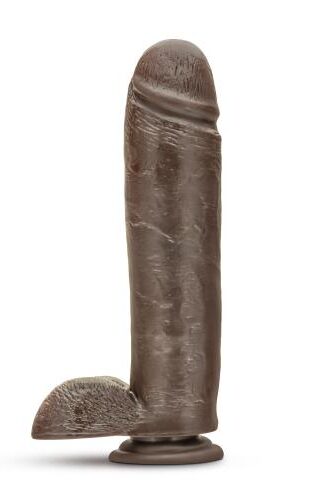 Dr. Skin – Mr. Mister Dildo mit Saugnapf 26,6 cm – Schokolade