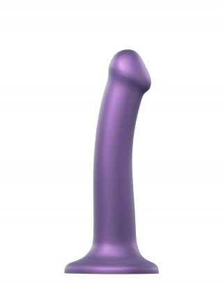 Strap On Me - Siliconen Dildo - Paars - M