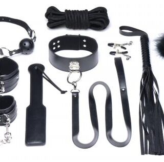 10-teiliges Luxus-Bondage-Set