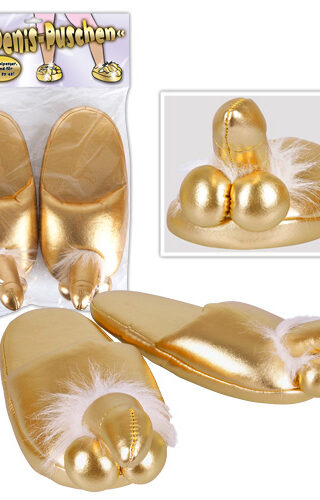 Penis-Puschen Goldfarben