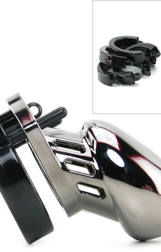 CB-6000S Keuschheitskäfig - Chrom - 35 mm