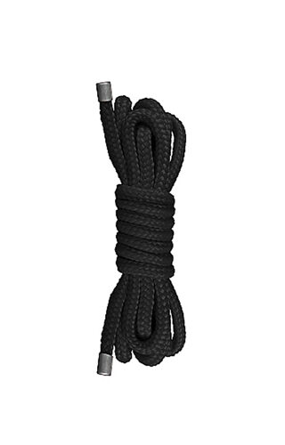 Japans Mini Touw - 1,5 m - zwart