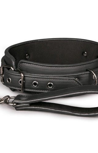 Fetisch-Halsband mit Leine