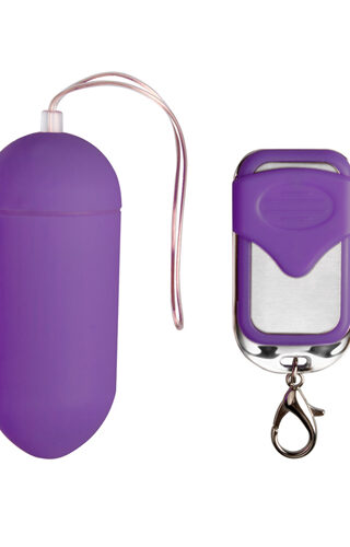 Vibrierendes Ei mit Fernbedienung - Violett