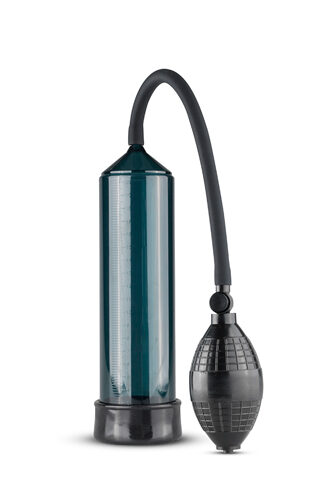 Penispumpe mit Pumpball - schwarz