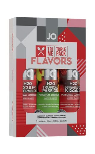 System JO - Flavoured-Gleitmittel-Set - 3 x 30 ml