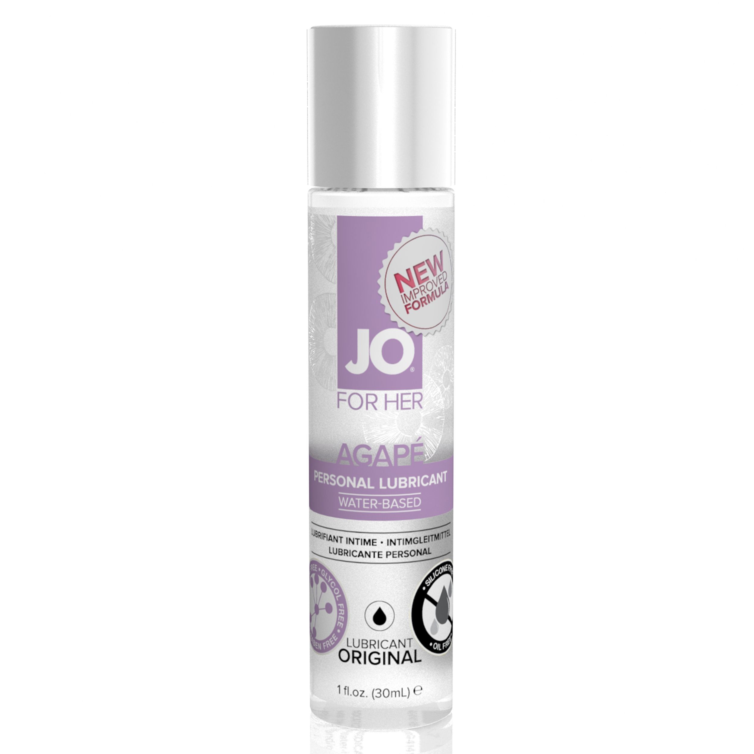 System JO - For Her Agape Gleitmittel auf Wasserbasis - 30 ml