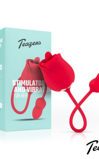 Teazers Rose Vibrator und Klitoris-Stimulator