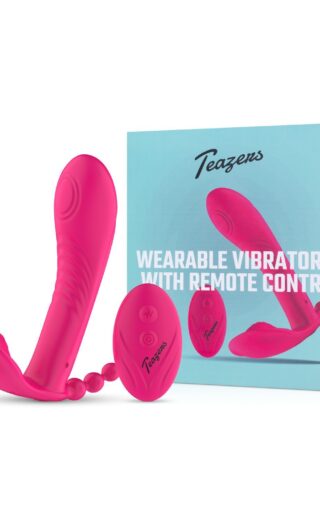 Teazers Tragbarer Vibrator mit Fernbedienung