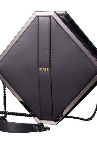 LOCKINK - Mysterious Square Kink Bag - schwarz