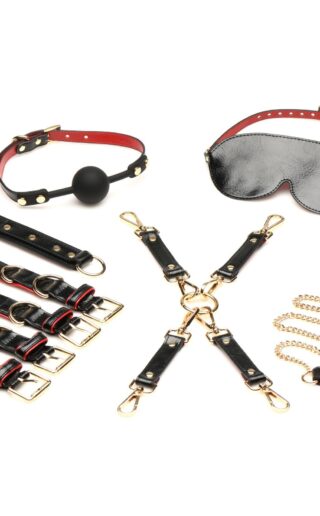 XR Brands - Lover's Luxe Bondage Set - Schwarz