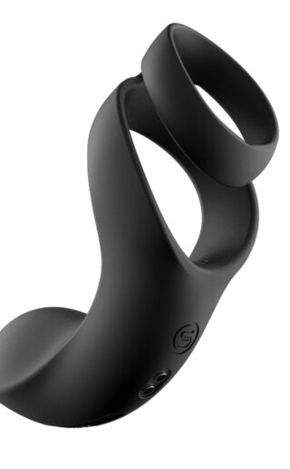 SVAKOM - Benedict Doppelt Ring Perineum Stimulator - Schwarz