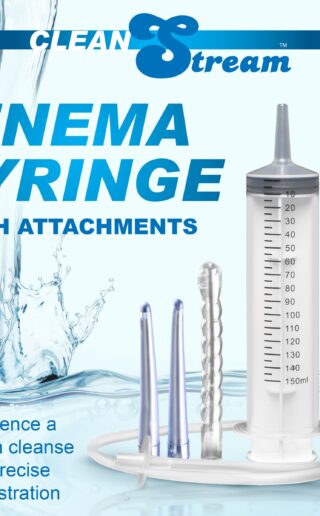 XR Brands - Einlauf-Spritze mit Zubehör - 150 ml