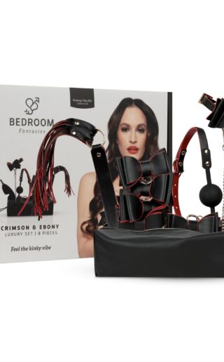 Bedroom Fantasies - Crimson & Ebony - 8-teiliges Luxus-Set