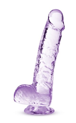 B Yours - Naturally Yours Crystalline Dildo Amethyst